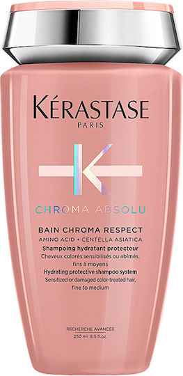 Kérastase Chroma Absolu Bain Chroma Respect Σαμπουάν Διατήρησης Χρώματος για Βαμμένα Μαλλιά 250ml