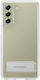 Samsung Clear Standing Plastic Back Cover Transparent (Galaxy S21 FE 5G)