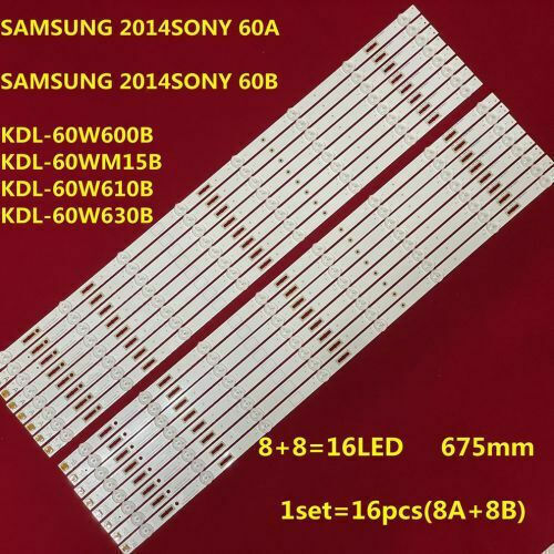 Sony KDL-60W600 Set 16 Pcs LED Bar LED Backlight Bars