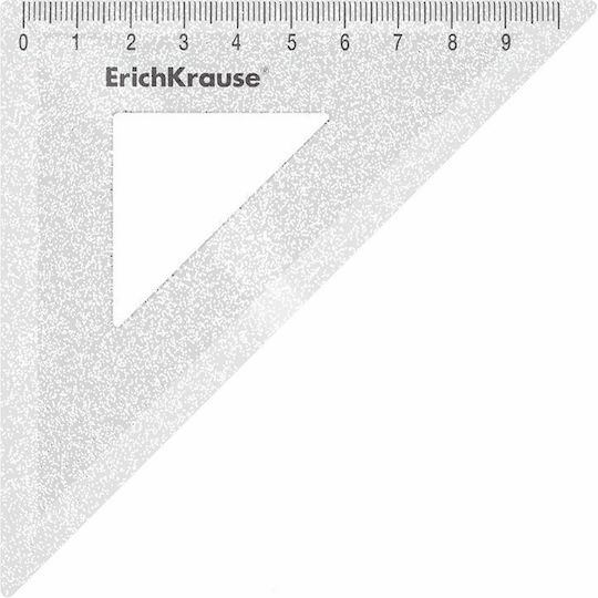 ErichKrause Γεωμετρικό Τρίγωνο Πλαστικό Διάφανο 9cm Λευκό