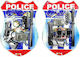 Set Police 6pcs with Baton Carnival Gun 6pcs (Μiscellaneous Designs)