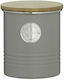 Typhoon Typhoon Sugar Jar with Airtight Lid Metallic Grey 1000ml 1 Piece