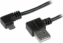 StarTech Winkel (90°) USB 2.0 auf Micro-USB-Kabel Schwarz 2m (USB2AUB2RA2M) 1Stück