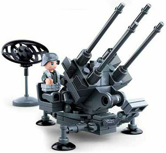 Sluban Building Block German Anti-Aircraft Gun for 6 - 12 years 96pcs