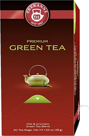 Teekane Πράσινο Τσάι Premium Green Tea 20 Φακελάκια 35gr
