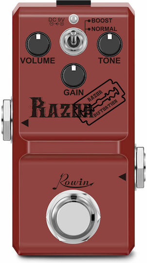 Rowin Nano Series Razor LN-301A Πετάλι Effect Distortion Ηλεκτρικής Κιθάρας