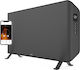 Duux Edge 2000 Grey Θερμοπομπός Δαπέδου 2000W με Ηλεκτρονικό Θερμοστάτη και WiFi 80x40cm