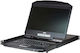 Aten 8-Port PS/2-USB VGA Single Rail WideScreen LCD KVM Switch