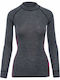 Thermowave Warm Active Merino Γυναικεία Ισοθερμική Μακρυμάνικη Μπλούζα Γκρι