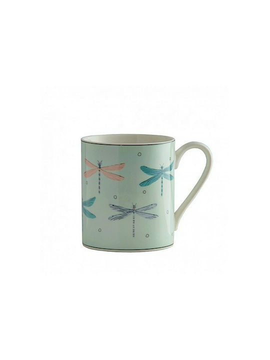 Price & Kensington FLY AWAY Porcelain mug light blue 380ml