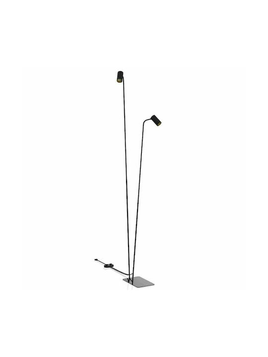 Nowodvorski Mono Floor Lamp H212xW20cm. with Socket for Bulb GU10 Black