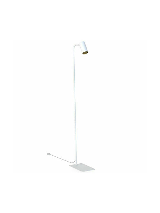 Nowodvorski Mono Floor Lamp H120xW15cm. with Socket for Bulb GU10 White