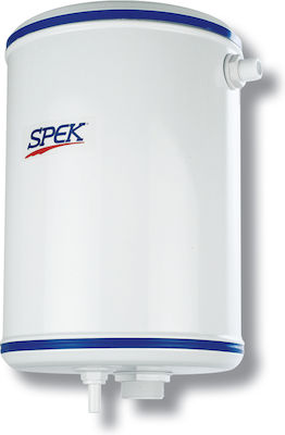 Spek 5711 Wall Mounted Plastic High Pressure Round Toilet Flush Tank White