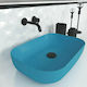 Orabella Metamorfosis 42600 Надеждна мивка Порцелан 60x42x14см Turquoise Matt