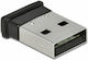DeLock USB Bluetooth 5.0 Adapter με Εμβέλεια 200m (61014)
