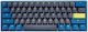 Ducky One 3 Mini Daybreak Gaming Μηχανικό Πληκτρολόγιο 60% με Cherry MX Blue διακόπτες και RGB φωτισμό (Αγγλικό US) Μπλε