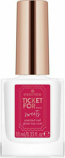Essence Ticket Sweets For... Sweets Топ покритие за Обикновени Лакове 10мл