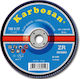 Karbosan ZR100 Conic Flap Δίσκος Ζιρκονίου για Λείανση Inox 115mm