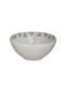 Inart Cereal Serving Bowl Round Ceramic White with Diameter 16cm 6pcs