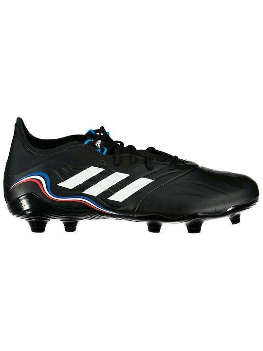 Adidas Copa Sense.2 FG Χαμηλά Ποδοσφαιρικά Παπούτσια με Τάπες Core Black / Cloud White / Vivid Red