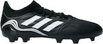 Adidas Copa Sense.3 FG GW4958 Low Football Shoes with Cleats Core Black / Cloud White / Vivid Red