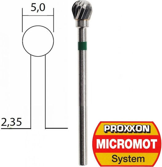 Proxxon Φρέζα Καρβιδίου για Πλαστικό 5mm