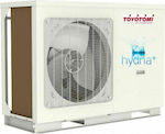 Toyotomi Hydria+ THMUR32BWP12/3 Αντλία Θερμότητας 12kW Τριφασική 60°C Monoblock
