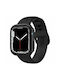 Spigen Thin Fit Πλαστική Θήκη σε Μαύρο χρώμα για το Apple Watch 45mm