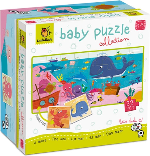 Παιδικό Puzzle Η Θάλασσα για 2+ Ετών 32pcs Ludattica