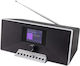 Soundmaster IR3500SW Επιτραπέζιο Ραδιόφωνο Ρεύματος DAB+ με Bluetooth και USB Μαύρο