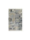 Click Albeni Covor Rectangular cu franjuri Gri