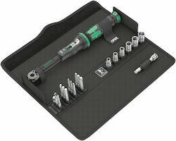 Wera Click-Torque A6 2.5-25 Nm Set Ratchet 1\4" 20pcs 05130110001