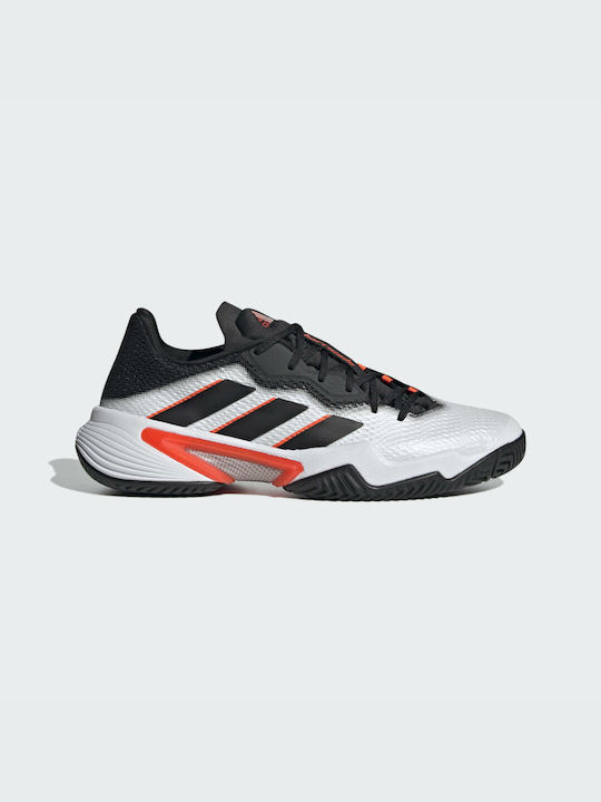 Adidas Barricade Ανδρικά Παπούτσια Τένις για Σκληρά Γήπεδα Cloud White / Core Black / Solar Red