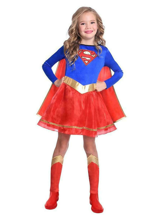 Αποκριάτικη Παιδική Στολή Supergirl