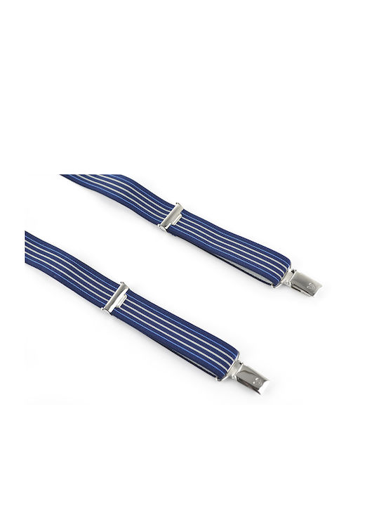 Men's suspenders 61025-372A Victoria Blue