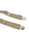 Men's suspenders 62036-153C beige Victoria Beige Light