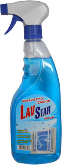 Lav Star Καθαριστικό Spray Τζαμιών Μπλε 750ml