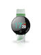 Techmade Joy 40mm Smartwatch με Παλμογράφο (Green/White)