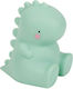 A Little Lovely Company Led Kids Decorative Lamp Little T Rex Din Green
