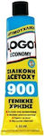 Logo Economy 900 Sealant Silicone Mold Resistant Transparent 85ml