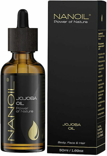 Nanoil Jojoba Oil for Face, Hair, and Body 50ml