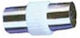 Tele Converter Coaxial male to Coaxial male White 1pcs AA-068