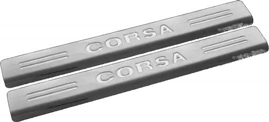 Americat Μαρσπιέ Εσωτερικό Χρώμιο για Opel Corsa D HB 3D / Coupe 2007-2014