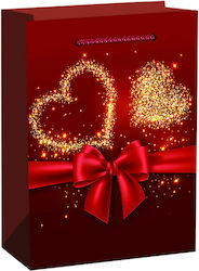 HOMie Hearts 422960 Paper Bag for Gift Red 40x17x56cm. Hearts