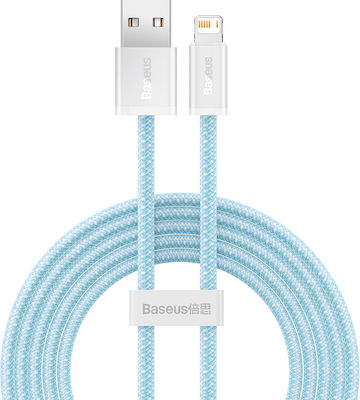 Baseus Dynamic Braided USB to Lightning Cable Μπλε 2m (CALD000503)