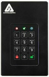 Apricorn Aegis Fortress L3 USB 3.2 HDD 2TB 2.5" Apricorn Aegis Fortress L3 USB 3.2 HDD 2TB 2.5"