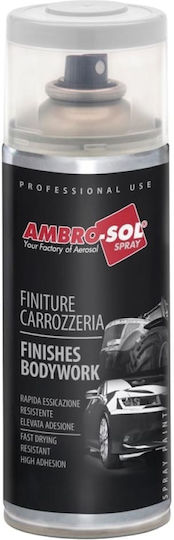 Ambro-Sol Car Paint Spray for Body Black 400ml
