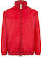 Winter Jacket Waterproof and Windproof Red