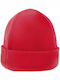 Serpico Beanie Unisex Fleece Beanie in Red color