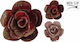 JK Home Decoration Christmas Decorative Flower 10cm 2pcs (Various Colours)